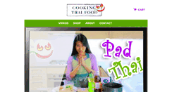 Desktop Screenshot of cookingthaifood.com